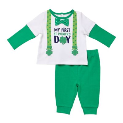 1st St Patricks Day Baby GREEN St Patricks Day Outfit Girl St Patricks Day Outfit Baby Girl S59 SPD My 1st St Patricks Day