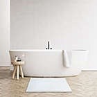 Alternate image 2 for Haven&trade; 21&quot; x 34&quot; Organic Cotton Tufted Waffle Bath Rug in Bright White