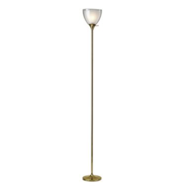 HomeRoots Metal Torchiere Floor Lamp. View a larger version of this product image.