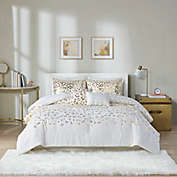 Intelligent Design Lillie 5-Piece King/California King Comforter Set in Ivory/Gold