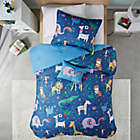 Alternate image 3 for Mi Zone Kids Rainbow Animals 4-Piece Full/Queen Comforter Set