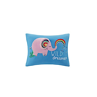 Mi Zone Kids Rainbow Animals 4-Piece Reversible Full/Queen Coverlet Set. View a larger version of this product image.