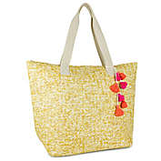 Magid Novelty Insulated Straw Beach Tote