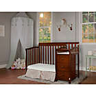 Alternate image 1 for Dream On Me Jayden 4-in-1 Mini Convertible Crib and Changer in Espresso