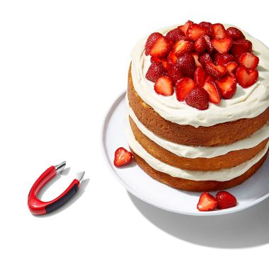 OXO Good Grips&reg; Strawberry Huller. View a larger version of this product image.