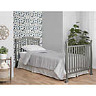 Alternate image 2 for Dream On Me Naples 4-in-1 Convertible Mini Crib in Cool Grey
