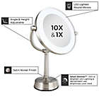 Alternate image 10 for Zadro&reg; Lexington 10X/1X Customizable Sunlight LED Lighted Vanity Mirror