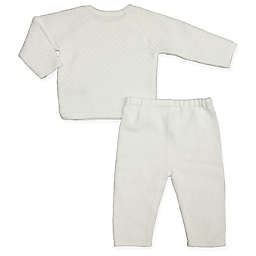 Clasix Beginnings™ by Miniclasix® Preemie 2-Piece Top and Pant Set in White