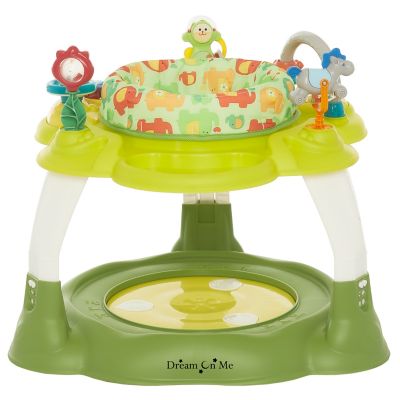 Dream on Me Extravaganza 3-in-1 Activity Center and Jumper in Green