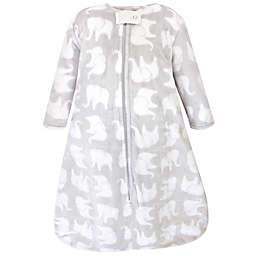 Hudson Baby® Size 18-24M Elephants Plush Long Sleeve Wearable Blanket in Grey