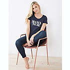 Alternate image 3 for Motherhood Maternity&reg; Medium &quot;Mama To Be&quot; Maternity Graphic Tee in Navy
