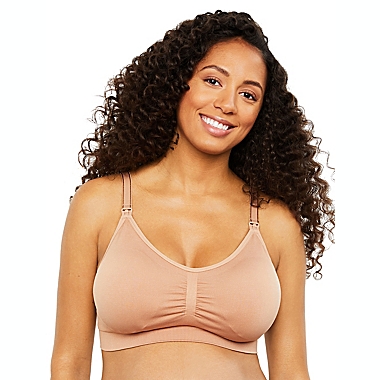 Motherhood Maternity&reg; Medium Full Busted Seamless Nursing and Maternity Bra in Nude. View a larger version of this product image.