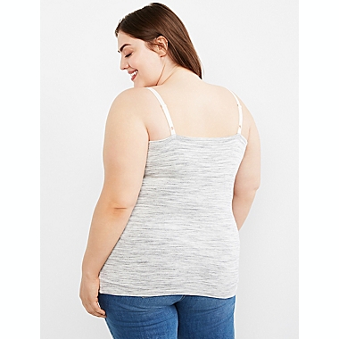 Plus Size Clip Down Nursing Cami. View a larger version of this product image.