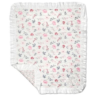 Wendy Bellissimo&trade; Wildflowers Quilt in Pink/Cream. View a larger version of this product image.