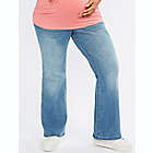 Alternate image 0 for Motherhood Maternity&reg; 1X Secret Fit Belly Stretch Boot Cut Jeans in Indigo Blue