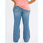 Alternate image 3 for Motherhood Maternity&reg; 1X Secret Fit Belly Stretch Boot Cut Jeans in Indigo Blue