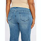 Alternate image 2 for Motherhood Maternity&reg; 1X Secret Fit Belly Stretch Boot Cut Jeans in Indigo Blue