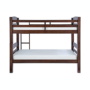 Levi Twin Over Twin Bunk Bed in Espresso. View a larger version of this product image.