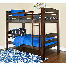 Levi Twin Over Twin Bunk Bed in Espresso