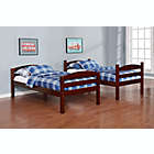 Alternate image 8 for Levi Twin Over Twin Bunk Bed in Espresso