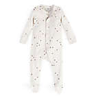 Alternate image 0 for Colored Organics Skylar Starry Organic Cotton Footed Sleeper in Berry