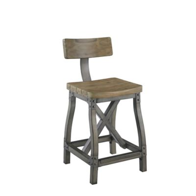 Ink Ivy Lancaster Stool With Back In, Cheyenne Bar Stools Bed Bath And Beyond