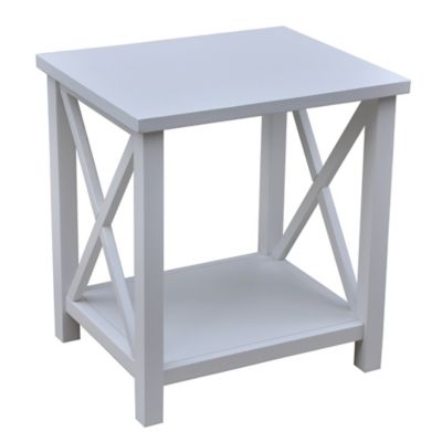 Bee &amp; Willow&trade; Crossey End Table in Simply White