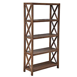 Bee & Willow™ Crossey Bookcase in Light Natural