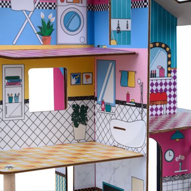 Teamson Kids Dreamland 360 Pop Dollhouse with Accessories. View a larger version of this product image.