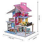 Alternate image 4 for Teamson Kids Dreamland 360 Pop Dollhouse with Accessories