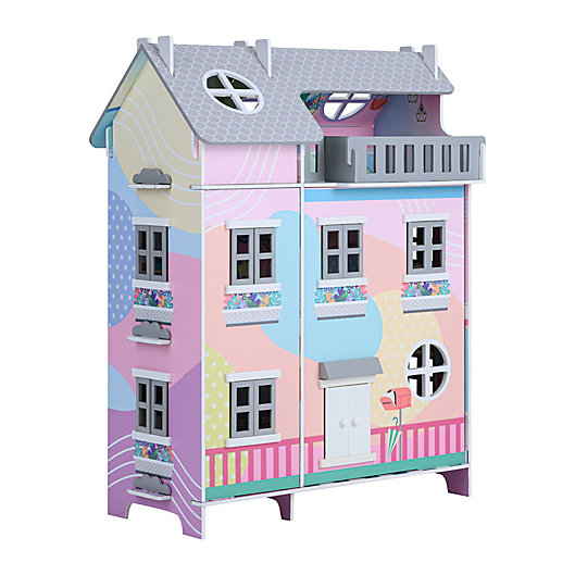 Alternate image 1 for Teamson Kids Dreamland Doll House with Accessories