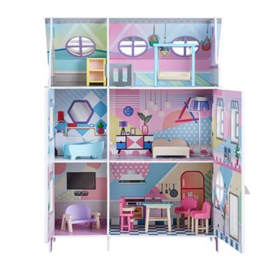 Teamson Kids Dreamland Doll House with Accessories. View a larger version of this product image.