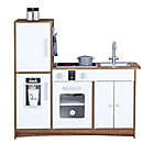 Alternate image 1 for Teamson Kids Palm Spring Play Kitchen in White/Wood