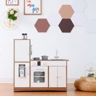 Alternate image 6 for Teamson Kids Palm Spring Play Kitchen in White/Wood
