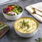 Alternate image 11 for Stone Lain Gold Rim 16-Piece Dinnerware Set in White/Gold