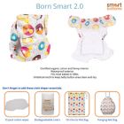Alternate image 1 for smart bottoms&reg; Born Smart 2.0 Sprinkles Cloth Diaper