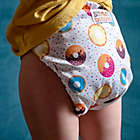 Alternate image 1 for smart bottoms&reg; Too Smart Sprinkles Diaper Cover in White