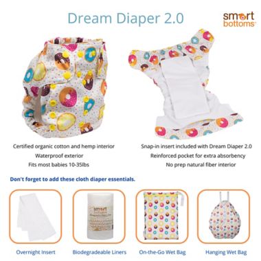 smart bottoms&reg; Dream 2.0 Cloth Diaper Collection. View a larger version of this product image.