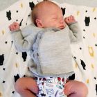 Alternate image 1 for smart bottoms&reg; Born Smart 2.0 Doc Cloth Diaper