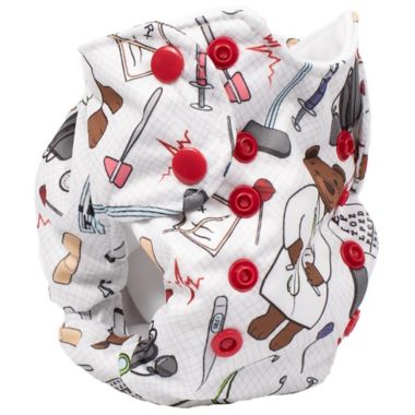 smart bottoms&reg; Born Smart 2.0 Doc Cloth Diaper. View a larger version of this product image.