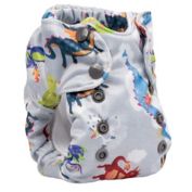 smart bottoms&reg; Born Smart 2.0 Dragon Cloth Diaper