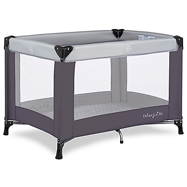 Dream On Me Nest Portable Playard in Grey. View a larger version of this product image.