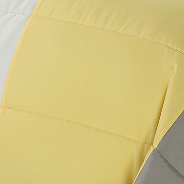 Chic Home Sebastian 10-Piece King Comforter Set in Yellow. View a larger version of this product image.