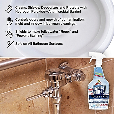 Invisible Shield 25 oz. Toilet Bowl Cleaning Spray. View a larger version of this product image.