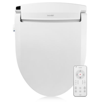 Swash Select EM617 Remote Control Round Bidet Seat with Warm Air Dryer White - Brondell