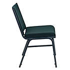 Alternate image 5 for Flash Furniture Heavy-Duty Metal Stacking Chair in Green Polyester