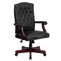 Flash Furniture Adjustable Leather Office Chair