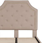 Alternate image 7 for Flash Furniture Brighton Twin Upholstered Platform Bed in Beige