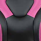 Alternate image 6 for Flash Furniture High Back Racing Ergonomic Gaming Chair in Pink/Black