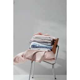 Nestwell™ Cotton Sateen 400-Thread-Count King Fitted Sheet in Illusion Blue